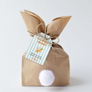 Personalizowane etykietki na prezent wielkanocny WESO�EGO ALLELUJA zawieszki wielkanocne etykiety �wi�teczne