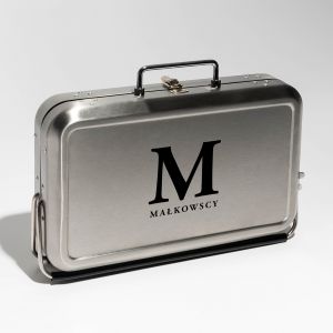 Grill walizkowy na prezent MONOGRAM