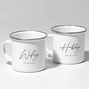 Zestaw kubkw na lub WIFEY &amp; HUBBY 