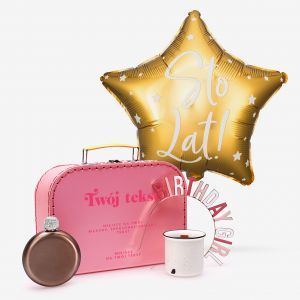 Zestaw prezentowy dla niej na urodziny TW�J TEKST