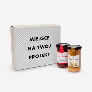 Zestaw prezentowy z miodami smakowymi TW�J PROJEKT