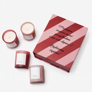 Zestaw wiec zapachowych NIE RB DYMU prezent na odejcie z pracy