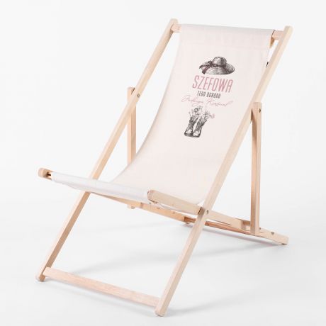 Le�ak personalizowany SZEFOWA OGRODU prezent dla ogrodniczki