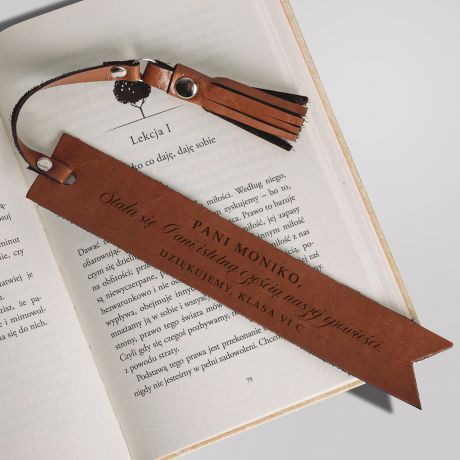 Sk�rzana zak�adka do ksi��ki DLA NAUCZYCIELA  Przydatny prezent dla nauczyciela