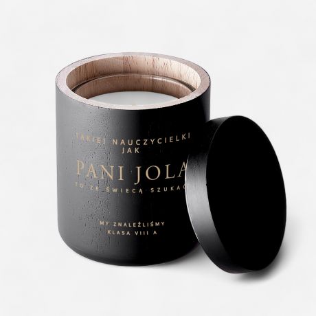 �wieczka z grawerem dla nauczycielki ZE �WIEC� SZUKA�