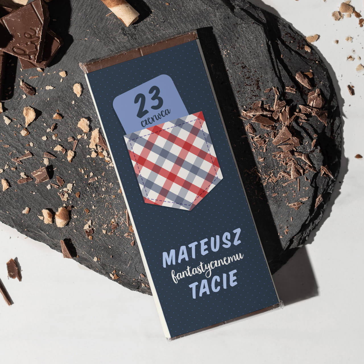 Personalizowana czekolada na Dzień Taty FANTASTYCZNY