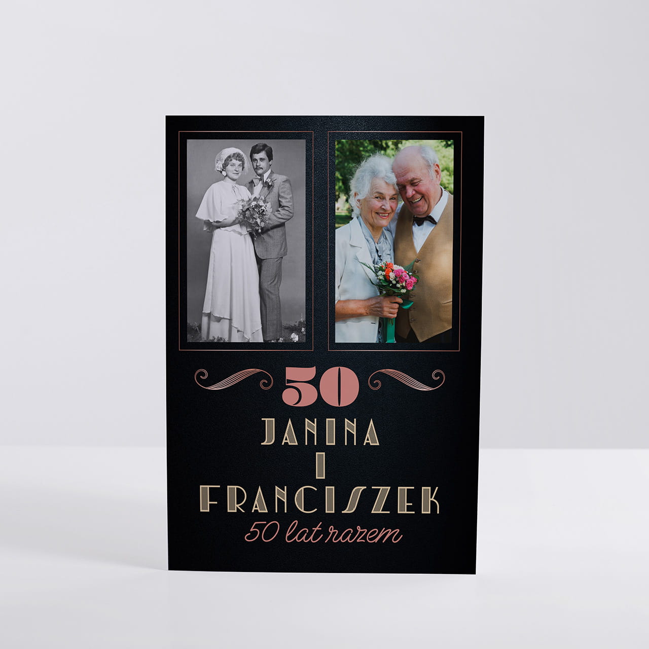 Kartka na 50 rocznicę ślubu ZŁOTE GODY