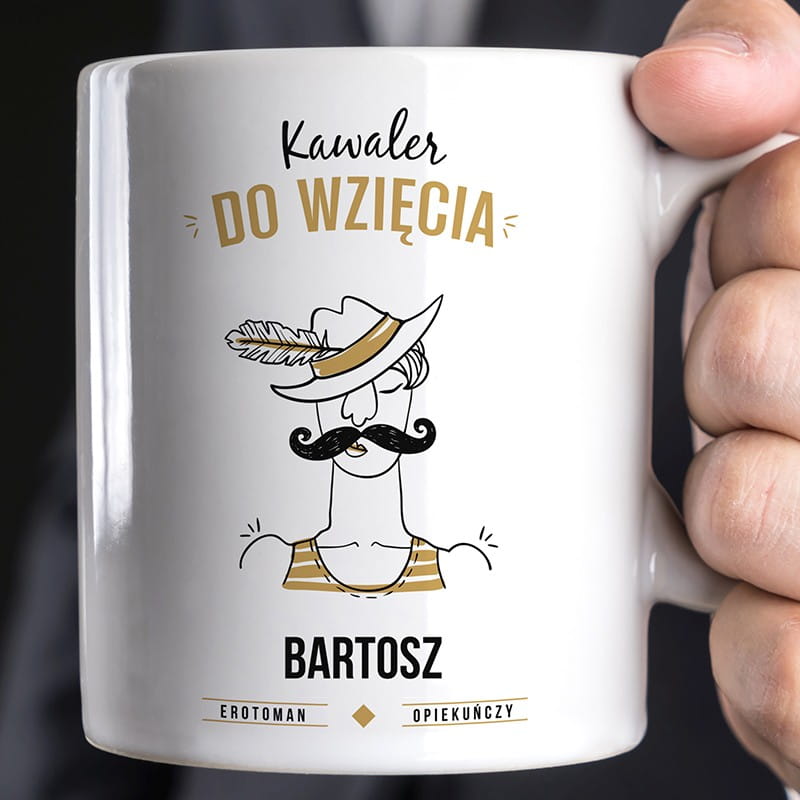 Kubek dla singla KAWALER DO WZIĘCIA Kubki | Crazyshop