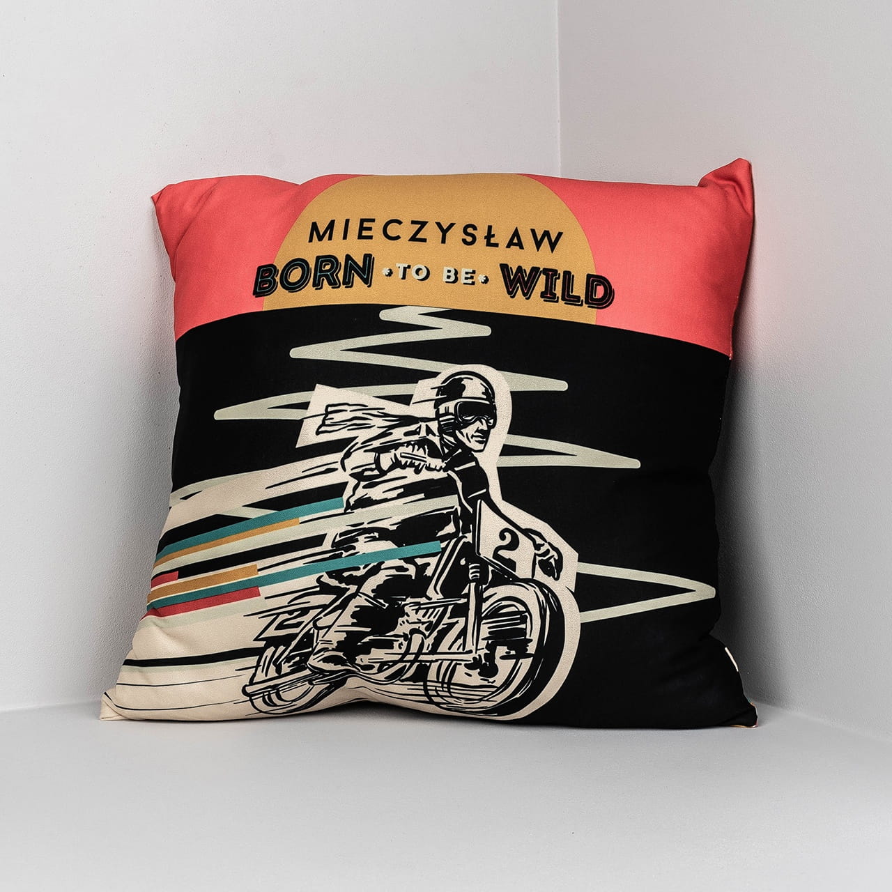 Poduszka dla motocyklisty BORN TO BE WILD