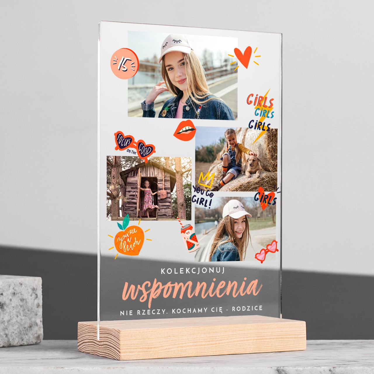 Prezent Dla 15 Latki Na Urodziny Ramka plexi PREZENT DLA 15 LATKI na urodziny