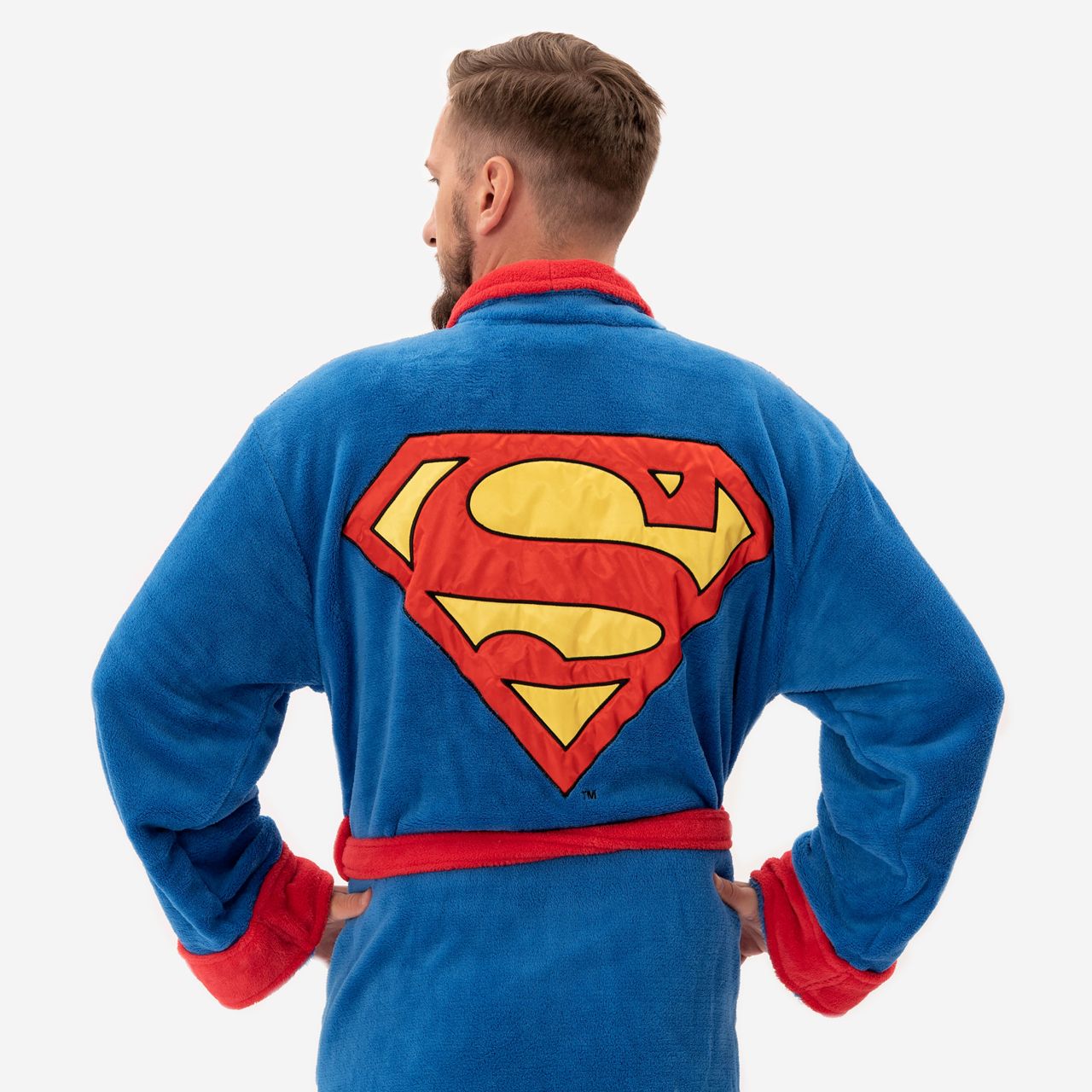 Szlafrok męski SUPERMAN