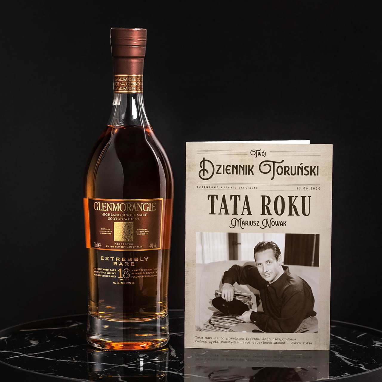 Whisky na prezent Glenmorangie TATA ROKU prezent dla taty