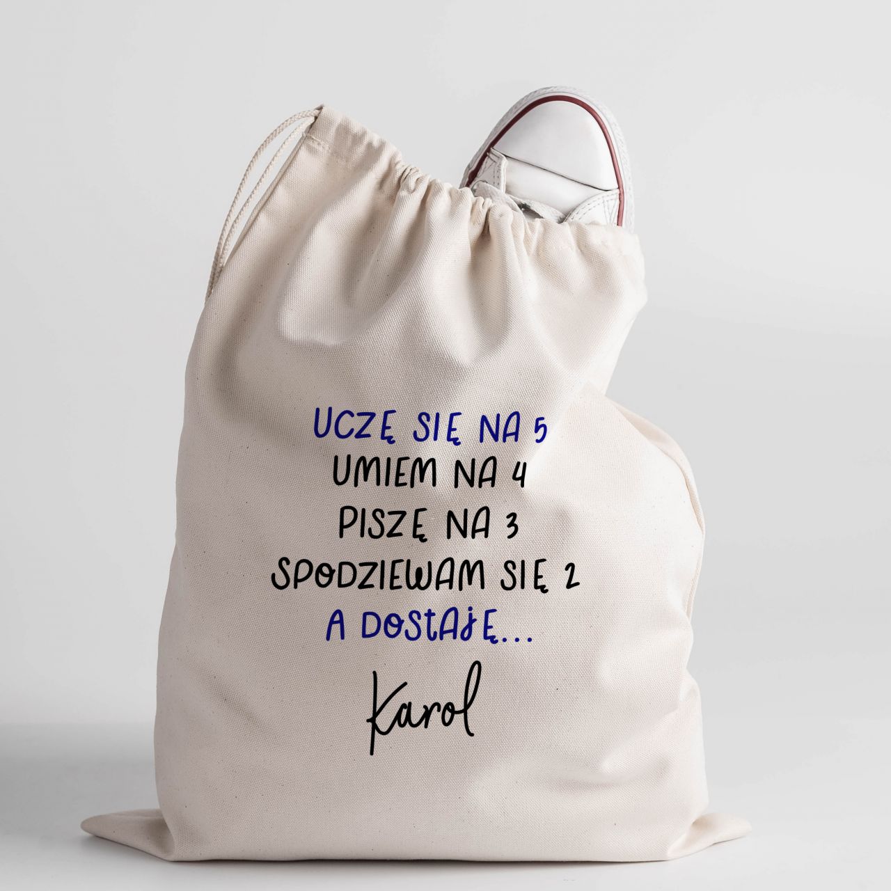 Dobry Prezent Dla 12 Latka Personalizowany worek szkolny PREZENT DLA 12 LATKA NA URODZINY