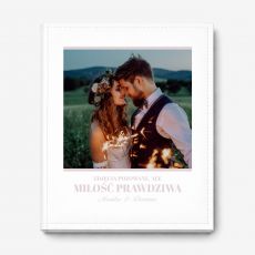 Album na zdj�cia wklejane PRAWDZIWA MI�O�� prezent dla pary