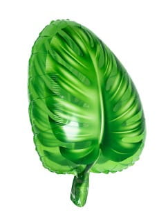 Balon foliowy MONSTERA zielony li 45cm