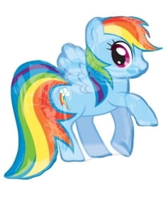 Balon kucyki Pony MY LITTLE PONY Rainbow Dash (71 x 68cm)