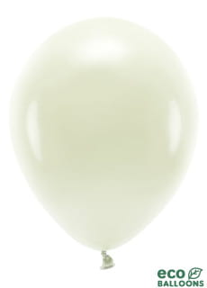 Balony ekologiczne kremowe 30cm (10szt.)