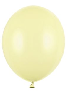 Balony pastelowe jasnote 23cm (100szt.)