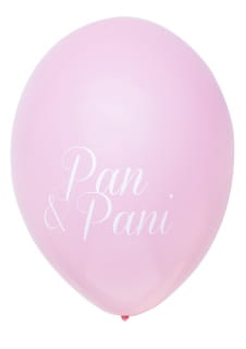Balony PAN I PANI rowe (5szt.)