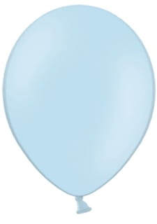 Balony pastelowe BABY BLUE 30cm (10szt.)