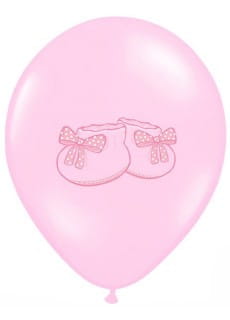 Balony pastelowe BUCIK rowe (6szt.)