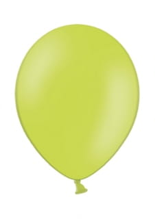 Balony pastelowe LIMONKOWA ZIELE 23cm (100szt.)