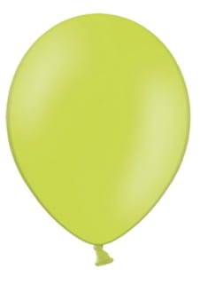 Balony pastelowe LIMONKOWA ZIELE 30cm (100szt.)