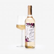 Biae WINO DLA MAMY z personalizowan etykiet