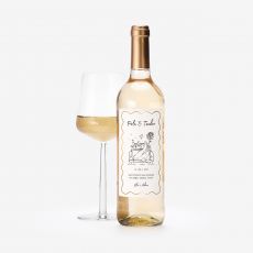 Biae wino dla pary modej NA LUB zamiast kwiatw