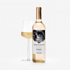 Biae wino DOBRA NOWINA prezent dla przyszych dziadkw