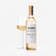 Biae wino pwytrawne ZY ROK mieszny prezent dla przyjaciki