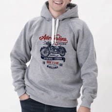 Bluza mska z baweny PREZENT DLA MOTOCYKLISTY - S