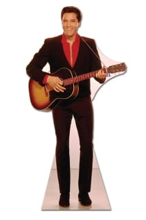 Dekoracja kartonowa ELVIS PRESLEY z gitar