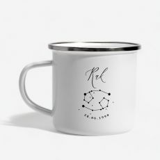 Emaliowany kubek ZNAK ZODIAKU - RAK