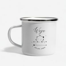 Emaliowany kubek ZNAK ZODIAKU - SKORPION