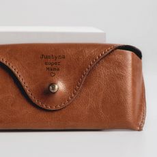 Etui na okulary na Dzie Mamy SUPERMAMA brzowe