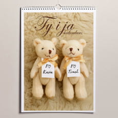 Kalendarz �cienny PARA IDEALNA prezent na rocznic� �lubu