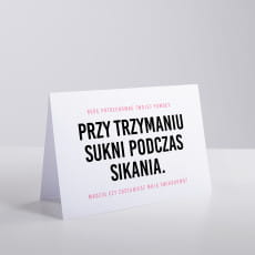 Kartka Z PROB O WIADKOWANIE
