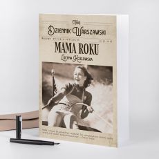 Kartka na Dzie Matki MAMA ROKU A4
