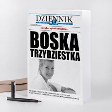 Kartka na 30 urodziny dla dziewczyny DZIENNIK