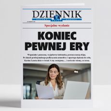 Personalizowana kartka na odejcie z pracy DZIENNIK