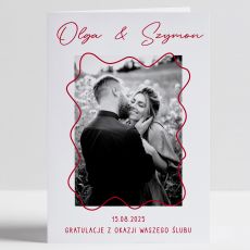 Kartka na lub ze zdjciem GRATULACJE