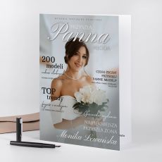 Kartka na wieczr panieski A4 PANNA MODA