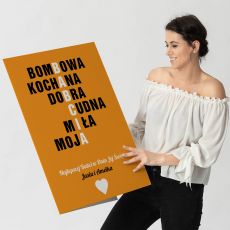 Kartka XXL dla babci PO PROSTU BABCIA