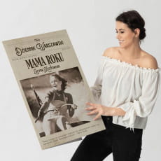 Kartka XXL ze zdjciem PREZENT NA DZIE MAMY