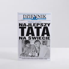 Kartka na urodziny dla taty DZIENNIK - NAJLEPSZY TATA