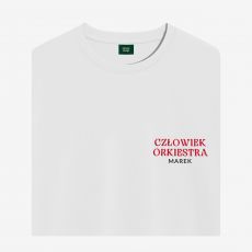 Koszulka z haftem CZOWIEK ORKIESTRA  prezent dla marketingowca - M