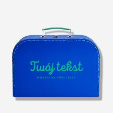 Personalizowany kuferek dziecicy TWJ TEKST