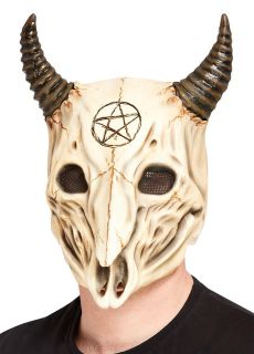 Maska KOZA z pentagramem na halloween 