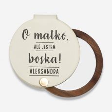 Lusterko personalizowane UPOMINEK DLA PRZYJACIӣKI